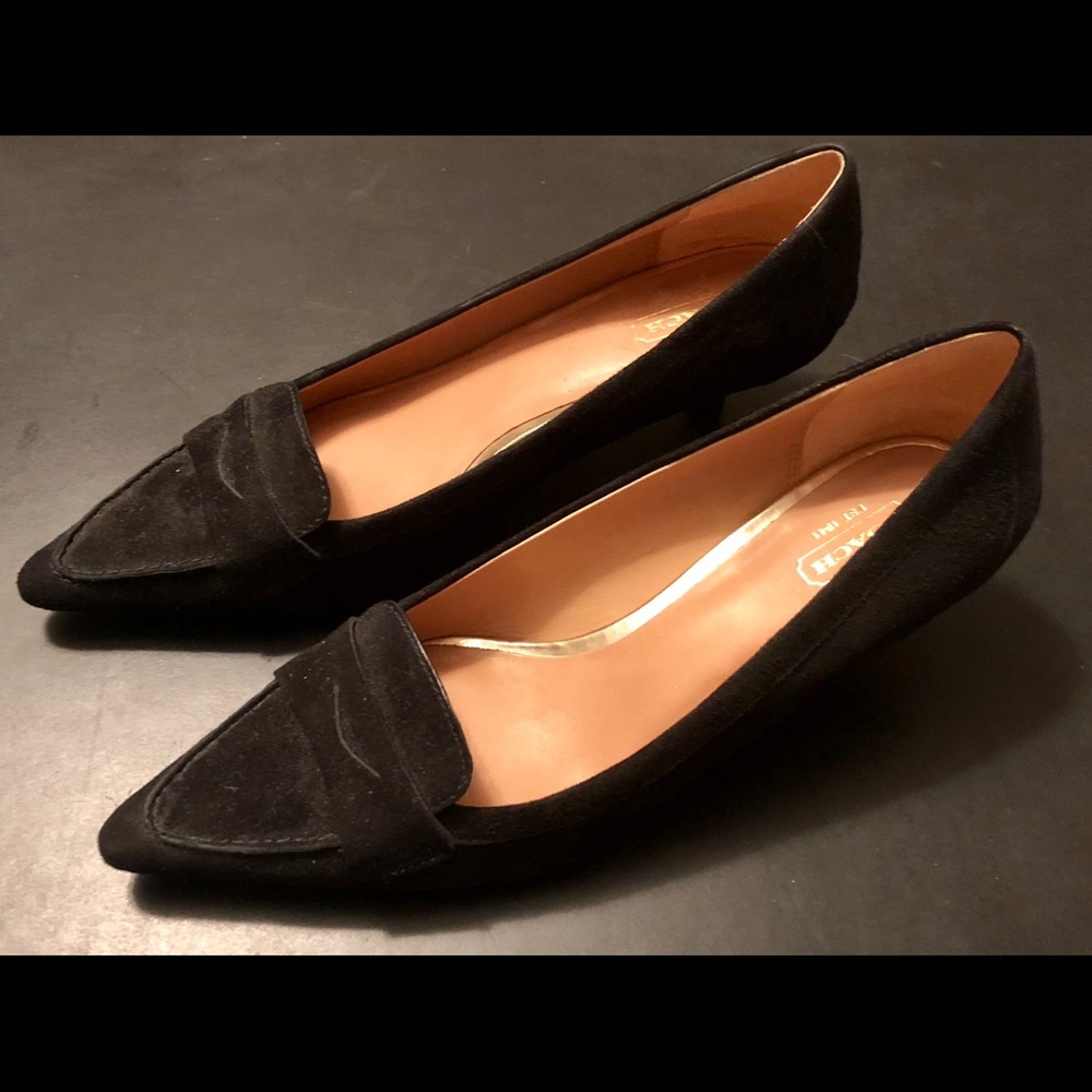 Coach Suede Kitten Heel pumps - 9.5